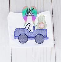 avocado jeep embroidery design, avocado embroidery design, jeep embroidery design ,fruit embroidery design