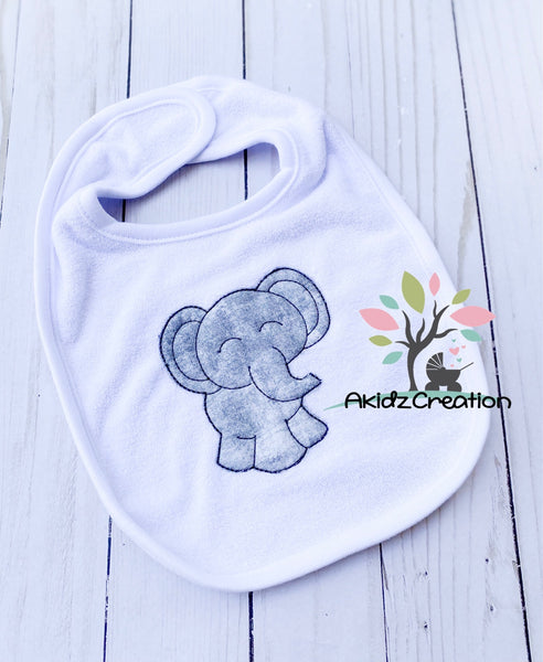 baby elephant embroidery design, elephant embroidery design, elephant applique, machine embroidery elephant design, zoo animal embroidery design, animal embroidery design
