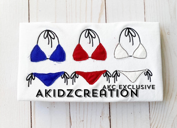 Bikini Trio – AKC Embroidery and Sublimation