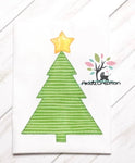 christmas tree embroidery design, christmas embroidery design, christmas tree applique, applique, machine embroidery applique, machine embroidery christmas applique