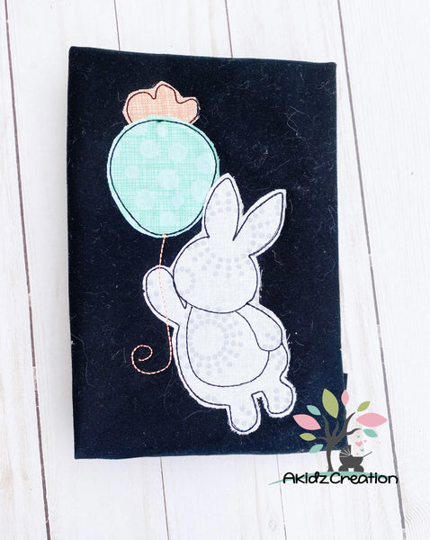 bunny embroidery design, rabbit embroidery design, carrot balloon embroidery design, easter embroidery design, easter bunny embroidery design,
