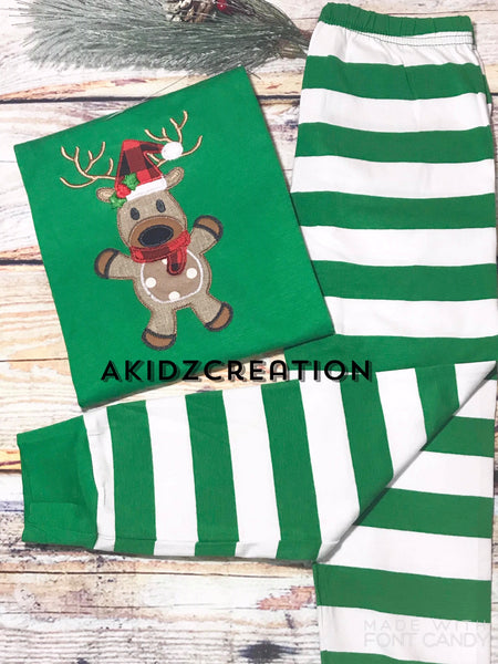 christmas embroidery design, reindeer embroidery design, deer embroidery design, antler embroidery design, santa hat embroidery design