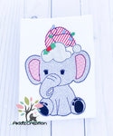 christmas embroidery deisgn, christmas elephant embroidery design, elephant embroidery design, santa hat embroidery design, christmas hat embroidery design, christmas lights embroidery design, holly embroidery design, animal embroidery design