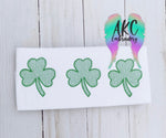 clover embroidery design, shamrock embroidery design, st patricks day embroidery design, trio embroidery design, clover trio embroidery design, shamrock trio embroidery design