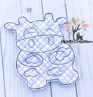 ith cow pot holder embroidery design, in the hoop cow hot pad embroidery design, cow embroidery design, in the hoop cow design, machine embroidery cow pot holder, machine embroidery cow hot pad embroidery