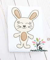 bunny embroidery design, rabbit embroidery design, bean stitch applique, machine embroidery bunny embroidery design, easter embroidery design, rabbit embroidery design, rabbit applique, bunny applique