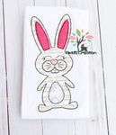 bunny embroidery design, rabbit embroidery design, easter embroidery design, easter bunny embroidery design, applique, easter applique, easter bunny applique