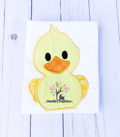 duck embroidery, duck applique, rubber ducky embroidery, rubber ducky applique, applique, animal embroidery, duck applique, duck embroidery design, machine embroidery duck design