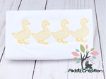 duck quad, akidzcreation, embroidery, machine embroidery, duck embroidery, sketch duck embroidery design, sketch embroidery design, animal embroidery design, rubber duck embroidery design, mallard duck embroidery design, bird embroidery design