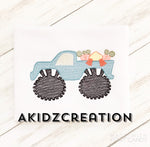easter duck in monster truck embroidery design, easter embroidery design, duck embroidery design, monster truck embroidery design, sketch embroidery design, sketch monster truck embroidery design, easter monster truck embroidery design