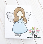 fairy embroidery design, fairy applique, machine embroidery applique, machine embroidery fairy applique, bean stitch applique, bean stitch fairy applique, fairy applique for machine embroidery, fairy machine embroidery pattern embroidery design