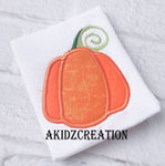 fairytale pumpkin applique design, applique design, pumpkin applique design, pumpkin embroidery design