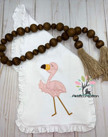 flamingo applique, applique, embroidery design, flamingo embroidery design, bird embroidery design, bird embroidery, bird applique