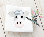 hanukkah cow embroidery design, cow embroidery design, kippah embroidery design, cow embroidery design, sketch cow embroidery design, sketch embroidery design, farm animal embroidery design, farm cow embroidery design