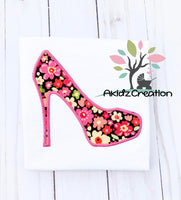 high heel, applique, applique design, high heel applique, embroidery, high heel embroidery, high heel design, sewing, 