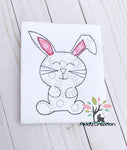 bunny applique, rabbit applique, hold me bunny embroidery design, easter embroidery design, easter bunny embroidery design