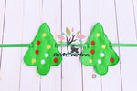 ith christmas tree banner embroidery design, ith garland embroidery design, christmas embroidery design, christmas tree embroidery design, christmas embroidery design