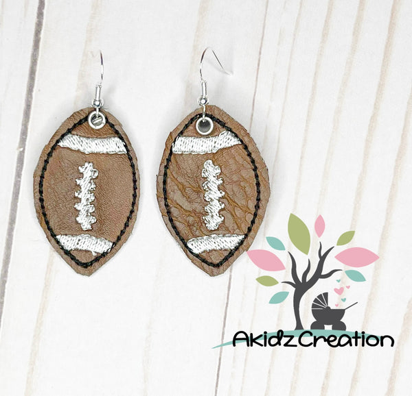 ith football earrings embroidery design, football earrings embroidery design, football embroidery design, sports embroidery design