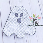 ghost embroidery design, halloween embroidery design, ghost pot holder embroidery design, ghost applique, machine embroidery ghost design, ghost applique, ghost embroidery design, in the hoop ghost applique, in the hoop embroidery design, in the hoop embroidery, machine embroidery  ghost 