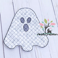 ghost embroidery design, halloween embroidery design, ghost pot holder embroidery design, ghost applique, machine embroidery ghost design, ghost applique, ghost embroidery design, in the hoop ghost applique, in the hoop embroidery design, in the hoop embroidery, machine embroidery  ghost 