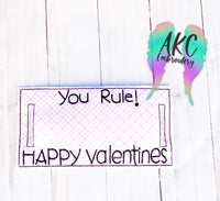ith ruler valentines design, valentine embroidery design, ruler valentines pouch embroidery design