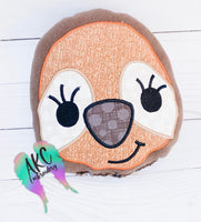 ith sloth embroidery design, in the hoop sloth buddy embroidery design, in the hoop sloth rice pack embroidery design, in the hoop sloth door stopper embroidery design, in the hoop sloth stuffie