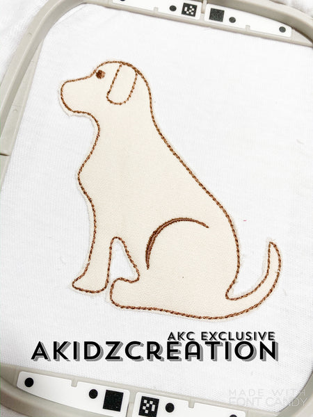 lab embroidery design, labrador embroidery design, dog embroidery design, puppy embroidery design, animal embroidery design, puppy design, dog design