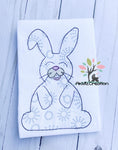 bunny embroidery design, rabbit embroidery design, easter embroidery design, applique, bunny applique , rabbit applique
