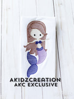 mermaid embroidery, sketch mermaid, sketch little mermaid, mermaid embroidery design, sketch mermaid embroidery design, sea life embroidery design