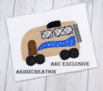motorhome embroidery design, camper embroidery design, camping embroidery design, camp embroidery design, vehicle embroidery design, transportation embroidery design