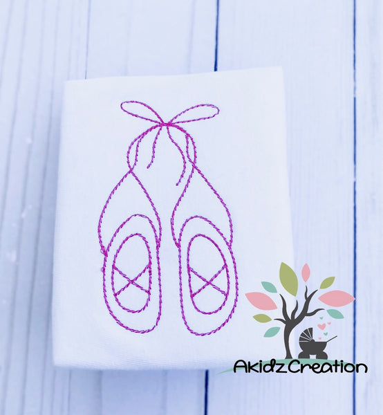 ballet shoes embroidery design, ballet slippers embroidery design, ballet embroidery design, quick stitch embroidery design, ballerina embroidery design shoes embroidery design