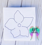 flower embroidery design, quick stitch flower embroidery design