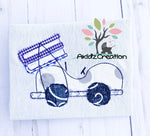 car embroidery design, school embroidery design, school books embroidery design