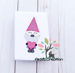 valentine gnome, sketch gnome, akidzcreation, heart gnome, love gnome, machine embroidery design, embroidery, designs, scratchy valentine gnome embroidery design, gnome embroidery design, sketch design, sketch gnome embroidery design, valentine embroidery design