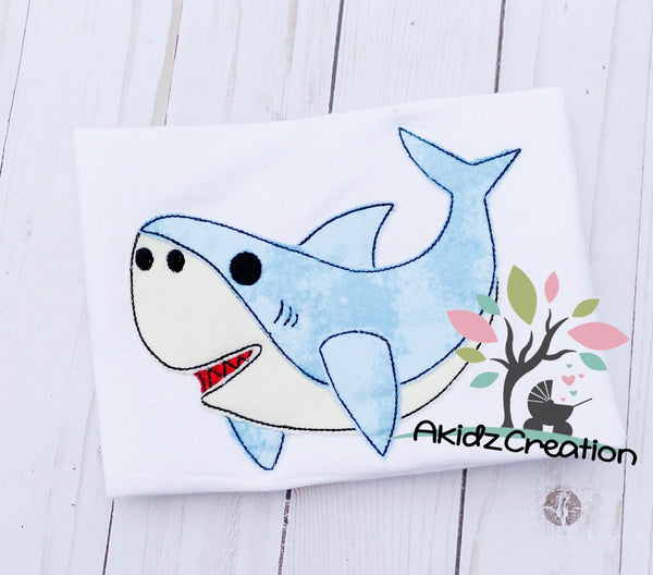 shark applique, applique, machine embroidery shark design, nautical embroidery design, sea life embroidery design, shark applique, shark embroidery design, animal embroidery design