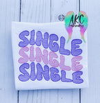 single embroidery design, anti valentine embroidery design, valentine embroidery design