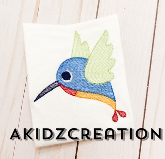 sketch hummingbird embroidery design, hummingbird embroidery design, bird embroidery sketch bird design, sketch hummingbird embroidery design