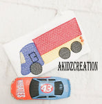 sketch moving truck, moving truck embroidery design, truck embroidery design, sketch embroidery, machine embroidery , akidzcreation, truck embroidery