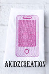 sketch cell phone embroidery design, embroidery design, akidzcreation, machine embroidery design, sketch embroidery, cell embroidery, phone embroidery, cell phone embroidery design