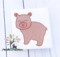 bear embroidery design, sketch embroidery design, sketch bear embroidery design, sketch camping bear embroidery design, camping bear embroidery design, sketch embroidery bear , machine embroidery bear design, machine embroidery sketch design