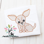 dog embroidery design, puppy embroidery design, sketch chihuahua embroidery design, chihuahua embroidery design, sketch dog embroidery design, sketch puppy embroidery design, toy dog embroidery design
