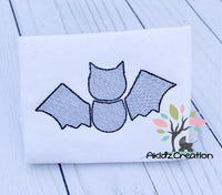 sketch embroidery design, halloween embroidery design, bat embroidery design, animal embroidery design, cave animal embroidery design, sketch halloween bat embroidery design, bat embroidery design