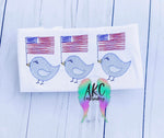 sketch embroidery design, sketch patriotic birds embroidery design, birds embroidery design, birds trio embroidery design, 4th of july embroidery design, independence embroidery design, memorial day embroidery design, trio embroidery design