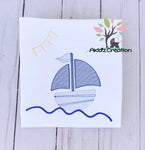 sketch sailboat embroidery design, sailboat embroidery design, sketch embroidery design, ocean embroidery design, boat embroidery design, vehicle embroidery design, transportation embroidery design