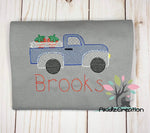sketch embroidery design, sketch strawberry truck embroidery design, farm truck embroidery design, truck embroidery design, fruit embroidery design, 