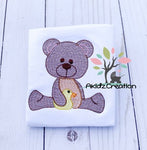 sketch teddy bear and duck, akidzcreation, sketch design, , sketch teddy bear embroidery design, teddy bear embroidery design, sketch teddy bear embroidery design, sketch duck embroidery design, sketch bear and duck embroidery design