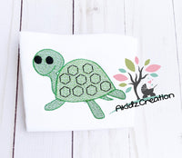 sketch turtle embroidery design, turtle embroidery design, nautical embroidery design, sea creature embroidery design, sea life embroidery design, sea animal embroidery design, animal embroidery design, sketch embroidery design, sketch turtle embroidery design