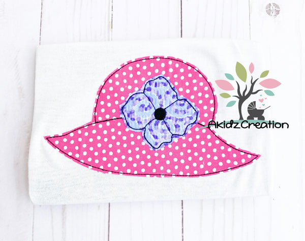 sun bonnet embroidery design, bonnet embroidery design, flower embroidery design