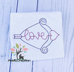 valentine love arrow embroidery design, love embroidery design, valentines embroidery design, love embroidery design, quick stitch embroidery design