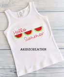 watermelon trio embroidery design, watermelon embroidery, sketch watermelon embroidery, machine embroidery, fruit embroidery, trio embroidery